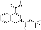 2,4(1H)-异喹啉二甲酸 2-叔丁酯 4-甲酯分子结构 (CAS 1187830-86-9)