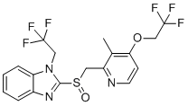 structure of CAS# 1187926-84-6, 兰索拉唑N-三氟乙基杂质