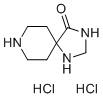 1,3,8-三氮杂螺[4.5]癸烷-4-酮,盐酸盐(1:2)分子结构 (CAS 1187930-49-9)
