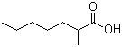 structure of CAS# 1188-02-9, 2-甲基庚酸