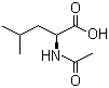 structure of CAS# 1188-21-2, N-Acetyl-L-leucine