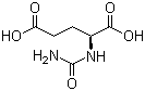 N-氨基甲酰-L-谷氨酸分子结构 (CAS 1188-38-1)
