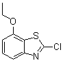 2-氯-7-乙氧基苯并噻唑分子结构 (CAS 1188140-38-6)