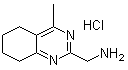 structure of CAS# 1188263-46-8, 5,6,7,8-Tetrahydro-4-methyl-2-quinazolinemethanamine hydrochloride