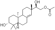 16-O-乙酰基豨莶精醇分子结构 (CAS 1188282-01-0)