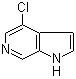 4-氯-1H-吡咯并[2,3-c]吡啶分子结构 (CAS 1188313-15-6)