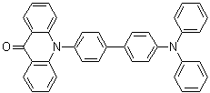 CAS 登录号：1188546-10-2, 10-[4'-(二苯基氨基)联苯-4-基]-9(10H)-吖啶酮