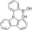 structure of CAS# 1189047-28-6, B-[2-(9H-咔唑-9-基)苯基]硼酸