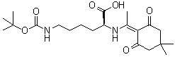 CAS 登录号：1189586-14-8, N2-[1-(4,4-二甲基-2,6-二氧代环己亚基)乙基]-N6-[叔丁氧羰基]-L-赖氨酸