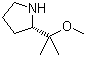structure of CAS# 118971-00-9, (2S)-(2-甲氧基丙烷-2-基)吡咯烷