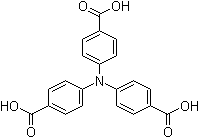 4,4',4''-三羧基三苯胺分子结构 (CAS 118996-38-6)