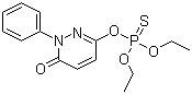 structure of CAS# 119-12-0, 哒嗪硫磷