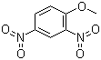 structure of CAS# 119-27-7, 2,4-二硝基苯甲醚