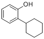 2-环己基苯酚分子结构 (CAS 119-42-6)