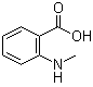 structure of CAS# 119-68-6, 2-(甲基氨基)苯甲酸