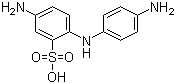 CAS # 119-70-0, 5-Amino-2-[(4-aminophenyl)amino]benzenesulfonic acid, 4,4'-Diamino-2-sulfodiphenylamine, 4,4'-Diaminodiphenylamine-2-sulfonic acid