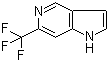 6-(三氟甲基)-1H-吡咯并[3,2-c]吡啶分子结构 (CAS 1190315-48-0)