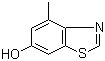 4-甲基-6-羟基苯并噻唑分子结构 (CAS 1190317-27-1)