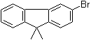 3-溴-9,9-二甲基芴分子结构 (CAS 1190360-23-6)