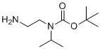 structure of CAS# 1190889-97-4, (2-氨基-乙基)-异丙基-氨基甲酸叔-丁基酯