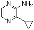 structure of CAS# 1190969-76-6, 3-环丙基-2-吡嗪胺