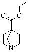 structure of CAS# 119102-24-8, 1-氮杂双环[2.2.1]庚烷-4-羧酸乙酯