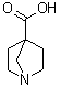 1-氮杂双环[2.2.1]庚烷-4-羧酸分子结构 (CAS 119103-15-0)