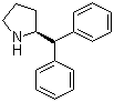 structure of CAS# 119237-64-8, (S)-(-)-2-(二苯基甲基)吡咯烷