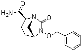 (1R,2S,5R)-7-氧代-6-(苄氧基)-1,6-二氮杂双环[3.2.1]辛烷-2-甲酰胺分子结构 (CAS 1192651-49-2)