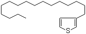 structure of CAS# 119269-24-8, 3-正十六烷基噻吩