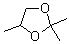structure of CAS# 1193-11-9, 2,2,4-Trimethyl-1,3-dioxolane