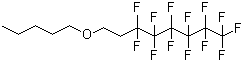 1,1,1,2,2,3,3,4,4,5,5,6,6-十三氟-8-(戊氧基)辛烷分子结构 (CAS 1193009-93-6)