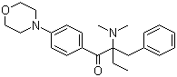 2-苄基-2-二甲基氨基-1-(4-吗啉苯基)丁酮分子结构 (CAS 119313-12-1)
