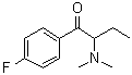 2-(二甲基氨基)-1-(4-氟苯基)-1-丁酮分子结构 (CAS 119344-66-0)