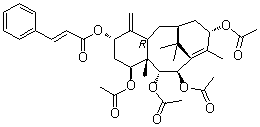 2-去乙酰氧基紫杉宁 J分子结构 (CAS 119347-14-7)