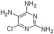 2,4,5-三氨基-6-氯嘧啶分子结构 (CAS 1194-78-1)
