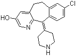 3-羟基地氯雷他定分子结构 (CAS 119410-08-1)