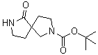 6-氧代-2,7-二氮杂螺[4.4]壬烷-2-羧酸叔丁酯分子结构 (CAS 1194376-44-7)