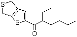 structure of CAS# 1194605-72-5, 1-(4,6-二氢噻吩并[3,4-b]噻吩-2-基)-2-乙基-1-己酮