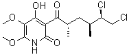 structure of CAS# 119509-24-9, Atpenin A 5