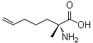 structure of CAS# 1196090-89-7, (2R)-2-氨基-2-甲基-6-庚烯酸