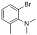 2-溴-N,N,6-三甲基苯胺分子结构 (CAS 1197157-17-7)
