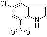 structure of CAS# 1197181-29-5, 5-Chloro-7-nitro-1H-indole