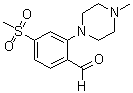CAS # 1197193-37-5, 2-(4-Methyl-1-piperazinyl)-4-(methylsulfonyl)benzaldehyde