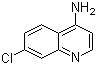 structure of CAS# 1198-40-9, 4-Amino-7-chloroquinoline