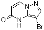 structure of CAS# 1198569-35-5, 3-溴吡唑并[1,5-a]嘧啶-5(4H)-酮