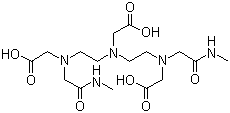 DTPA-BMA molecular structure (CAS 119895-95-3)