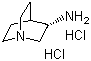 structure of CAS# 119904-90-4, (S)-3-氨基奎宁环胺盐酸盐