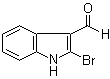 structure of CAS# 119910-45-1, 2-溴-1H-吲哚-3-甲醛