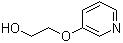 2-(3-吡啶基氧基)乙醇分子结构 (CAS 119967-49-6)